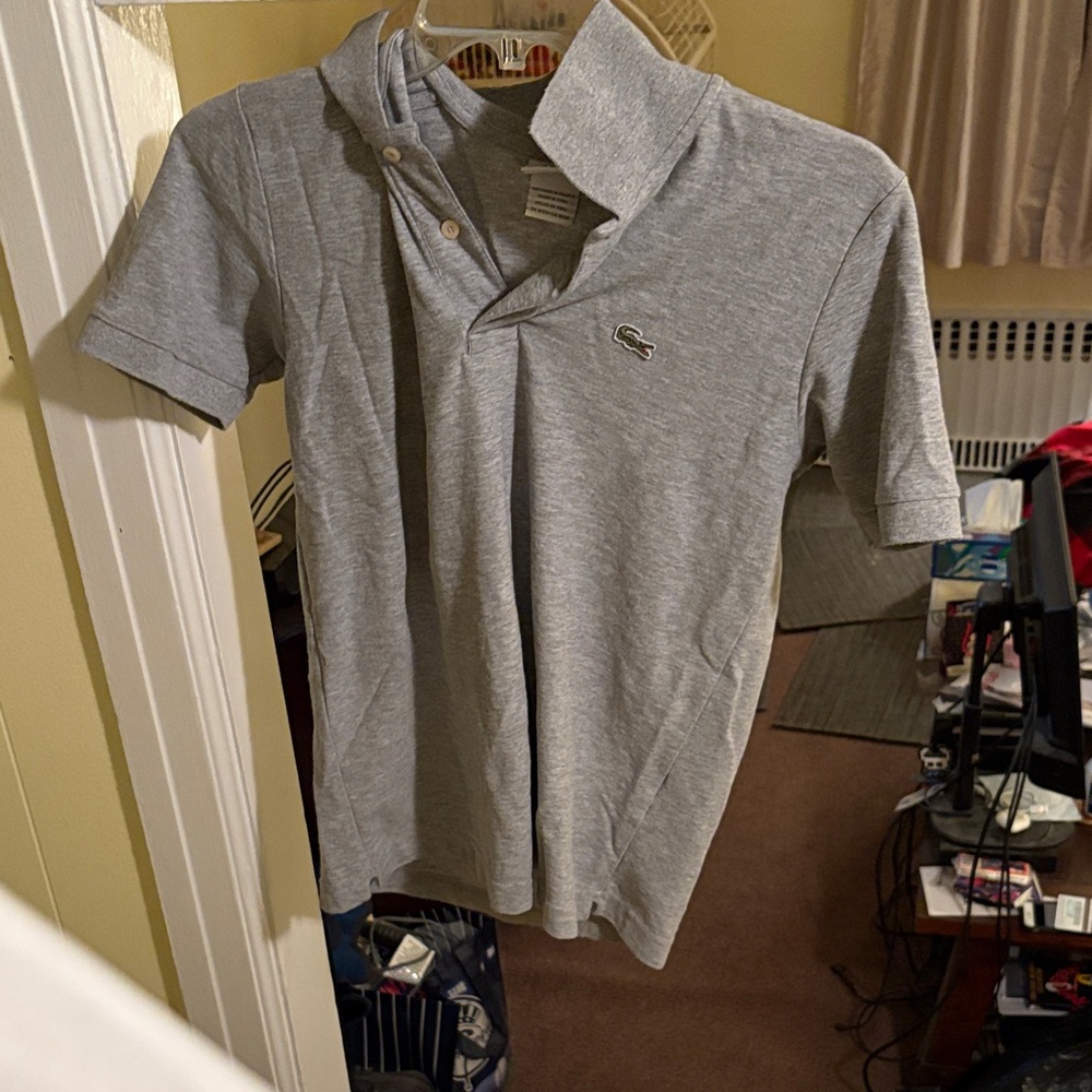 Lacoste Gray Polo Shirt